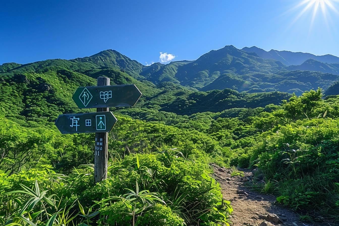 Randonneur sur un sentier volcanique de Tenerife avec le Teide et les reliefs montagneux en arrière-plan