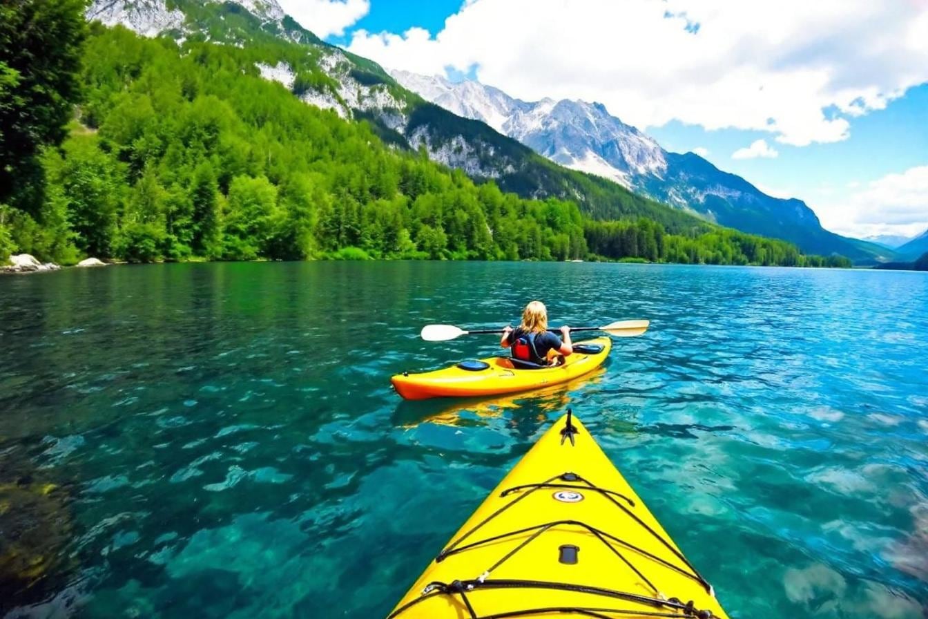 Vue panoramique sur le lac d’Annecy, ses eaux bordées de villages et les sommets alpins en arrière-plan