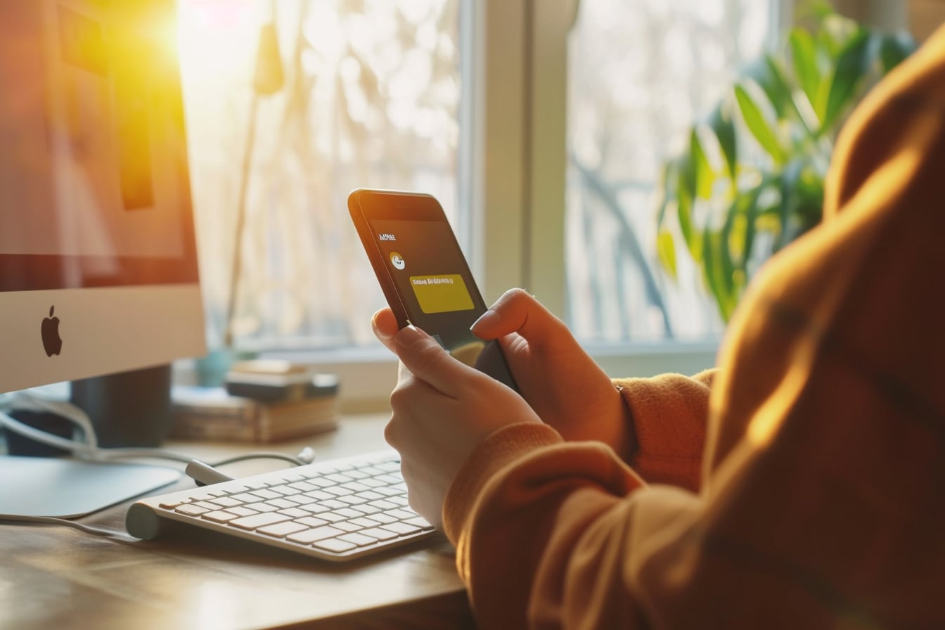 Écran de smartphone affichant les réglages d’un profil Snapchat pour modifier un nom d’utilisateur