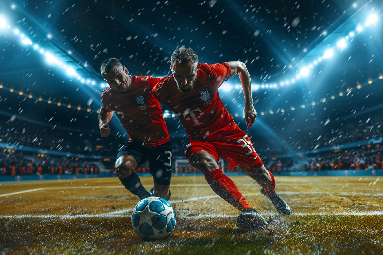 Lionel Messi et Cristiano Ronaldo symbolisant le débat sur le meilleur joueur de football du monde